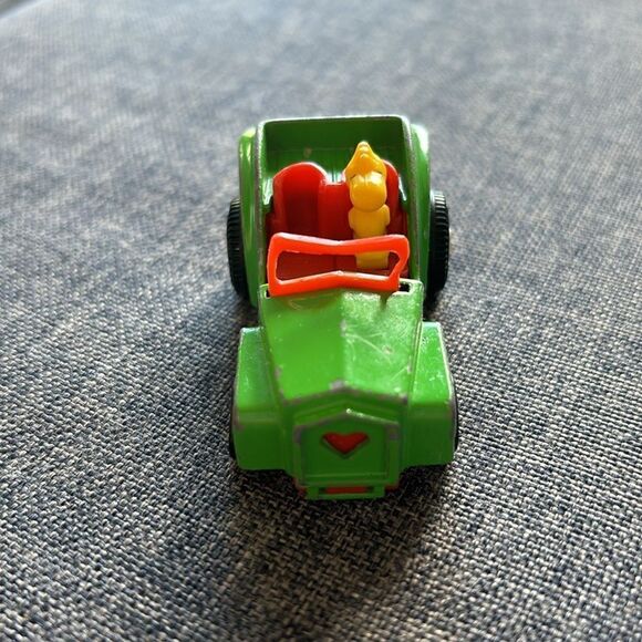 Vintage Peanuts Woodstock 1965 -1972 in Green Car‎ C 18 - Picture 2 of 5